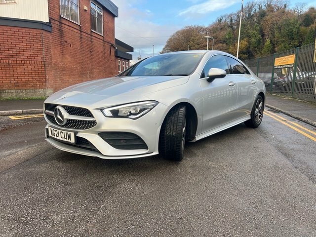 Mercedes-Benz CLA Class 1.3 Cla180 Amg Line Coupe 7G-dct Euro 6 WG21CUW Silver #5