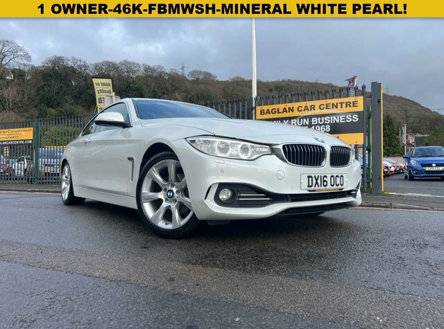 BMW 4 Series Gran Coupe 2.0 420I Luxury Coupe Euro 6 S S White