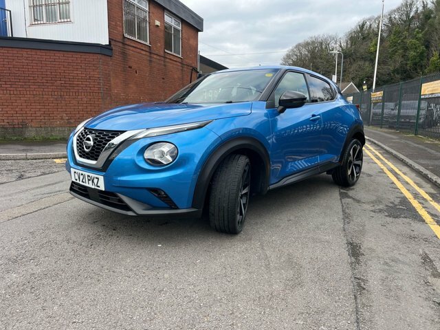 Nissan Juke 1.0 Dig-t Tekna Suv Dct Euro 6 S CV21PKZ Blue #6