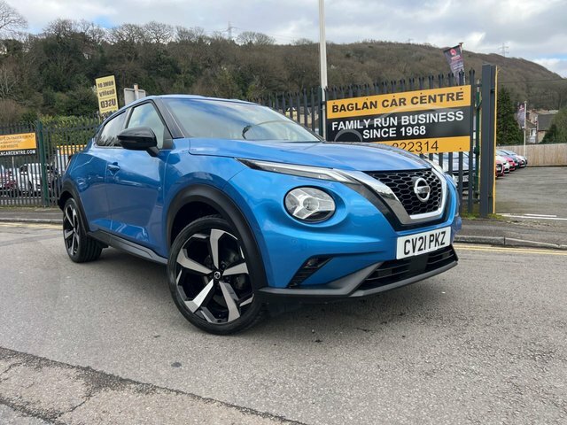 Nissan Juke 1.0 Dig-t Tekna Suv Dct Euro 6 S CV21PKZ Blue #5