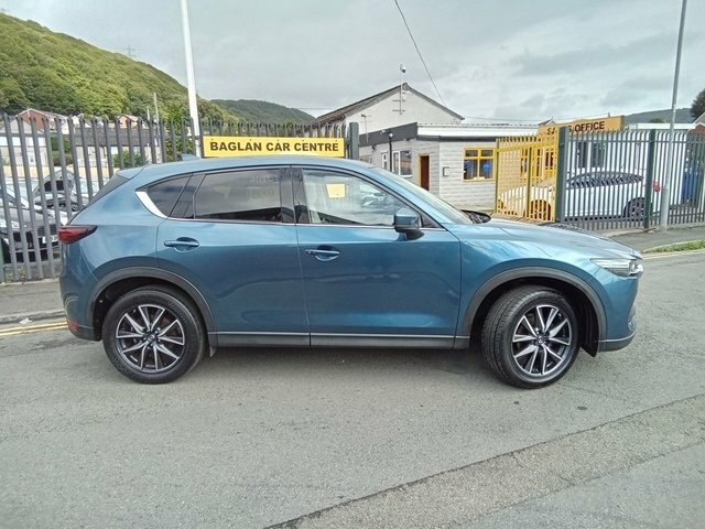 Mazda CX-5 2.2 Skyactiv-d Sport Nav Suv 4Wd Blue #2