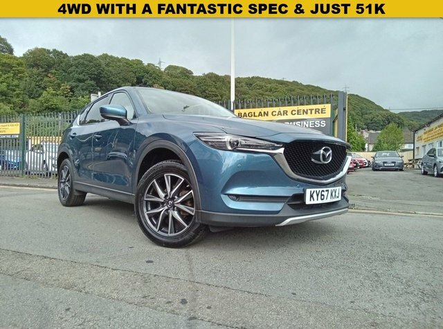 Mazda CX-5 2.2 Skyactiv-d Sport Nav Suv 4Wd Blue