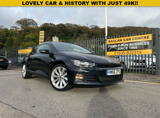 Volkswagen Scirocco 2.0 Tsi Bluemotion Tech Gt Hatchback Ma Black