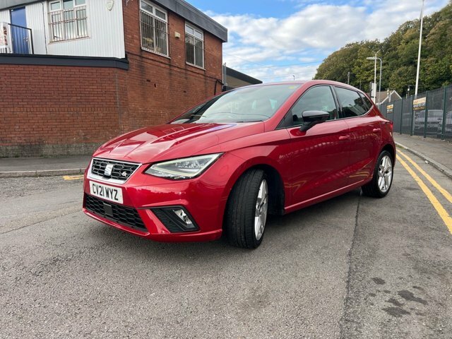 Seat Ibiza 1.0 Tsi Fr Hatchback Dsg Euro 6 S S CV21WYZ Red #4
