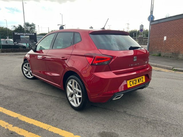 Seat Ibiza 1.0 Tsi Fr Hatchback Dsg Euro 6 S S CV21WYZ Red #6