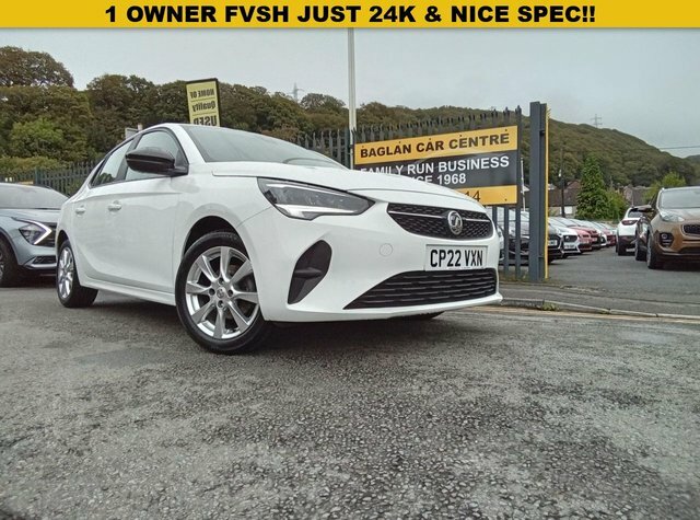 Vauxhall Corsa 1.2 Se Edition Hatchback Euro 6 White