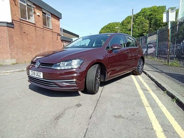 Volkswagen Golf 1.6 Tdi Se Nav Hatchback Euro 6 CE18UGZ Black #6
