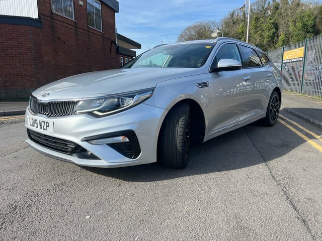 Kia Optima 1.6 Crdi 3 Sportswagon Dct Euro 6 S S LD19WZP Silver #5