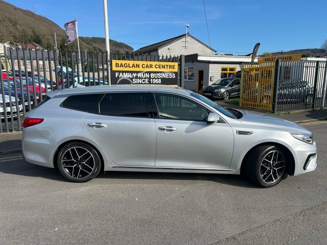 Kia Optima 1.6 Crdi 3 Sportswagon Dct Euro 6 S S LD19WZP Silver #2