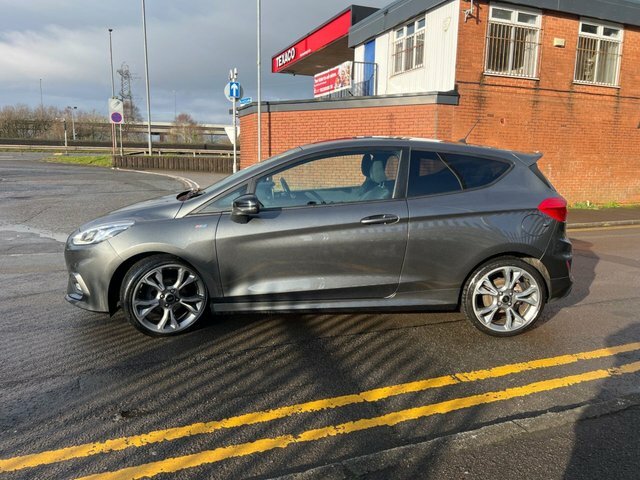 Ford Fiesta 1.0T Ecoboost St-line Hatchback DE18HHK Grey #5