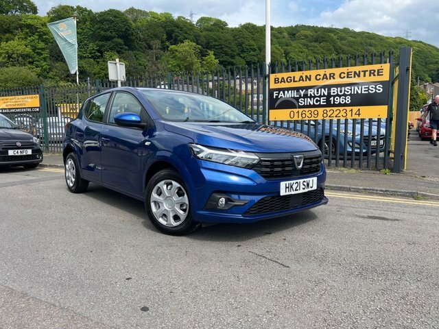 Dacia Sandero 1.0 Tce Comfort Hatchback Bi Fuel Euro HK21SWJ Blue #6
