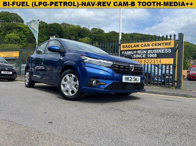 Dacia Sandero 1.0 Tce Comfort Hatchback Bi Fuel Euro Blue