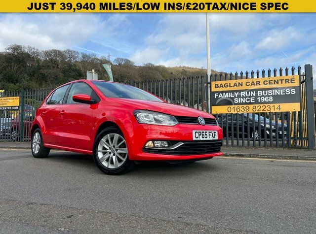 Volkswagen Polo 1.0 Bluemotion Tech Se Hatchback Red