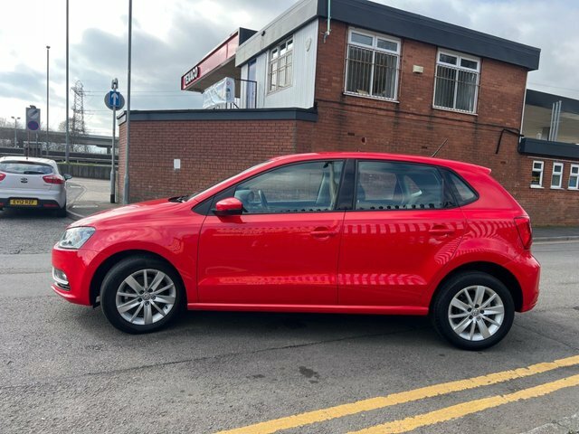 Volkswagen Polo 1.0 Bluemotion Tech Se Hatchback CP65FXF Red #6