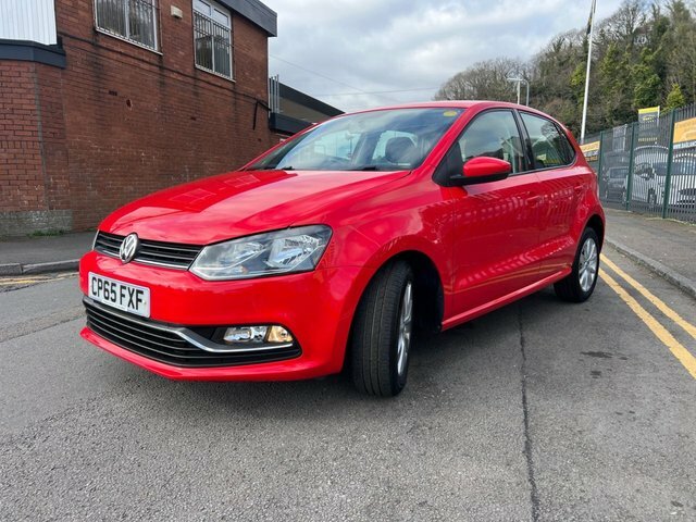 Volkswagen Polo 1.0 Bluemotion Tech Se Hatchback CP65FXF Red #5