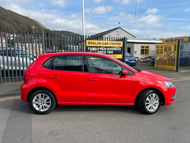Volkswagen Polo 1.0 Bluemotion Tech Se Hatchback CP65FXF Red #2