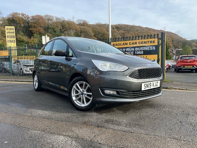 Ford C-Max 1.0T Ecoboost Gpf Zetec Mpv Euro SN19VJZ Grey #5