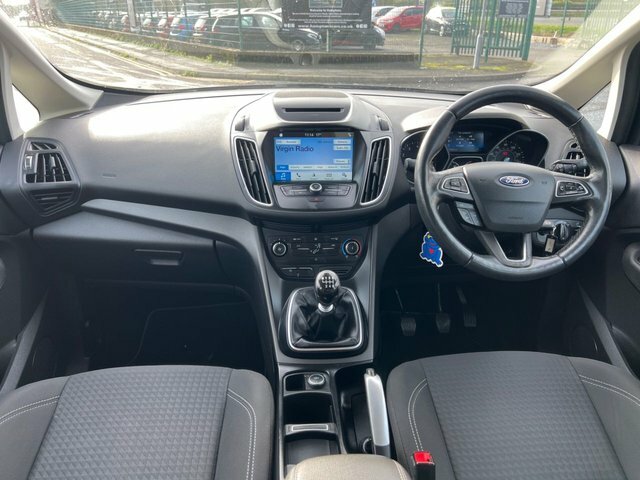 Ford C-Max 1.0T Ecoboost Gpf Zetec Mpv Euro SN19VJZ Grey #3