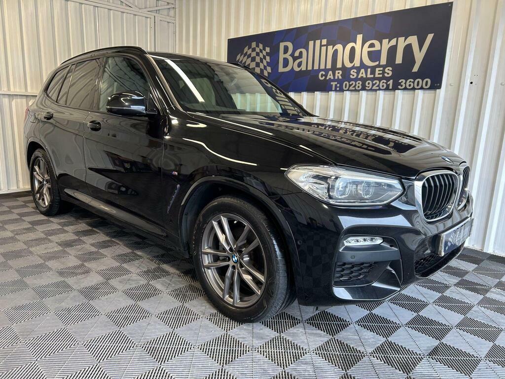BMW X3 2.0 20D M Sport Xdrive Euro 6 S S Black