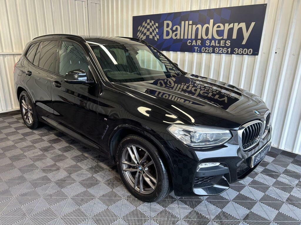 BMW X3 2.0 20D M Sport Xdrive Euro 6 S S  Black #2