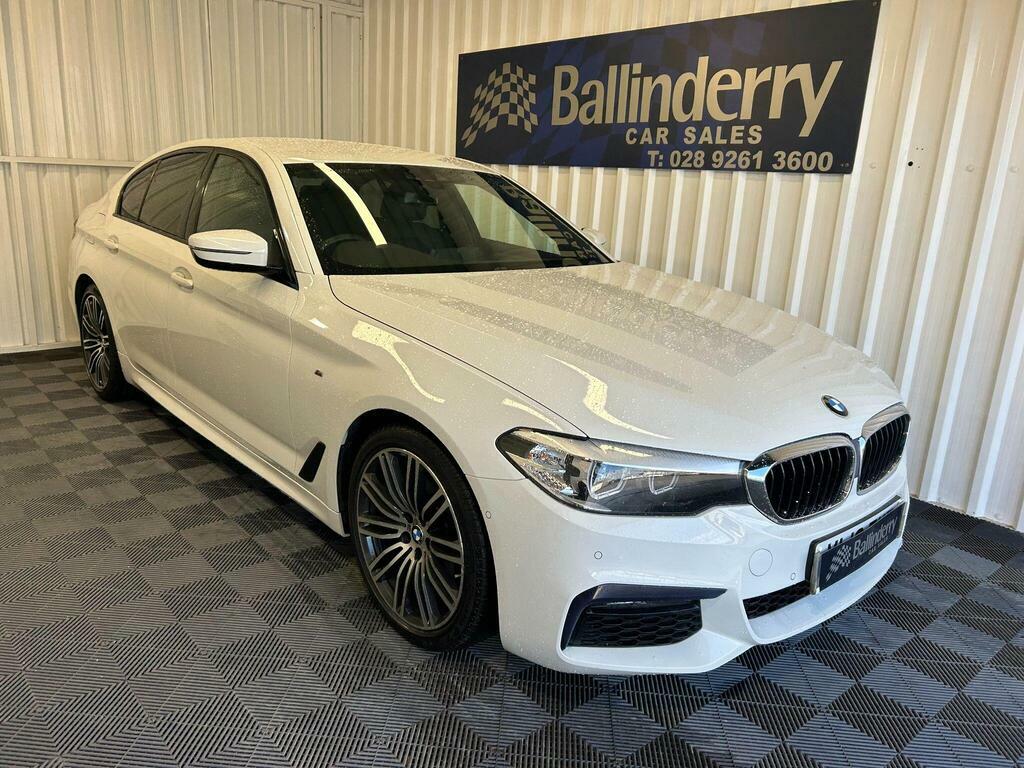 BMW 5 Series 2.0 520D M Sport Xdrive Euro 6 S S  White #4