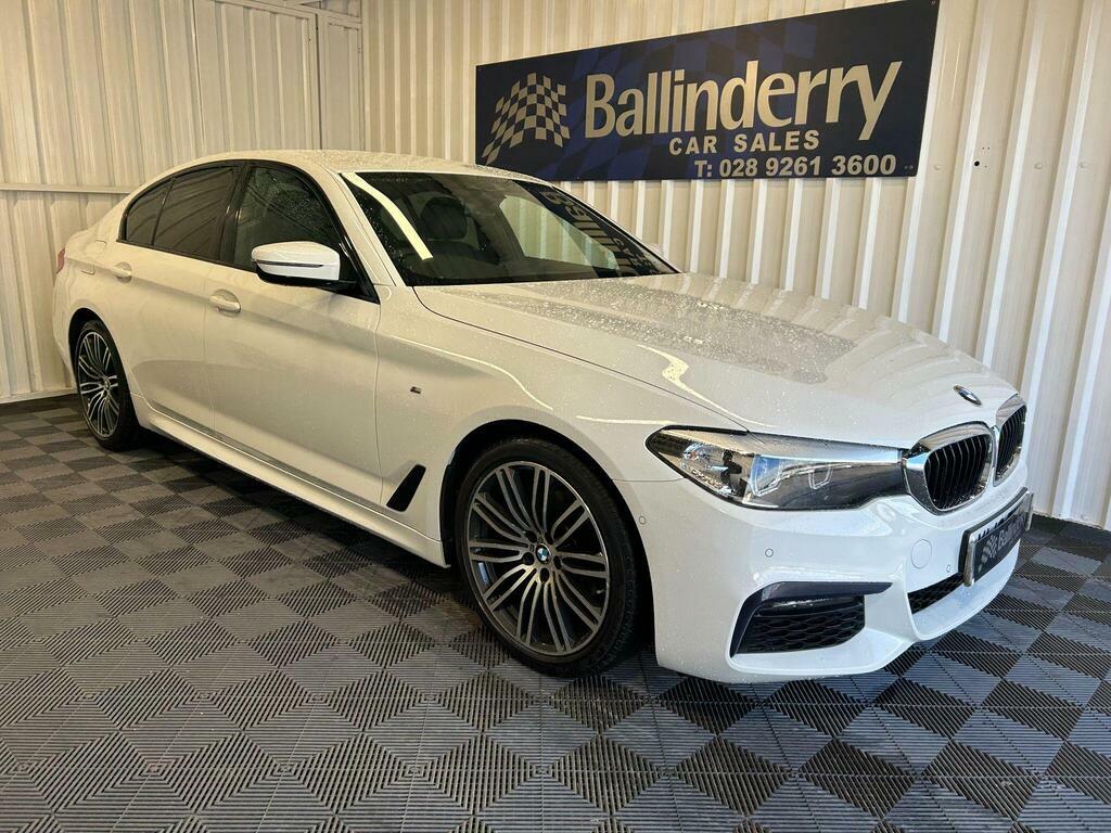 BMW 5 Series 2.0 520D M Sport Xdrive Euro 6 S S White