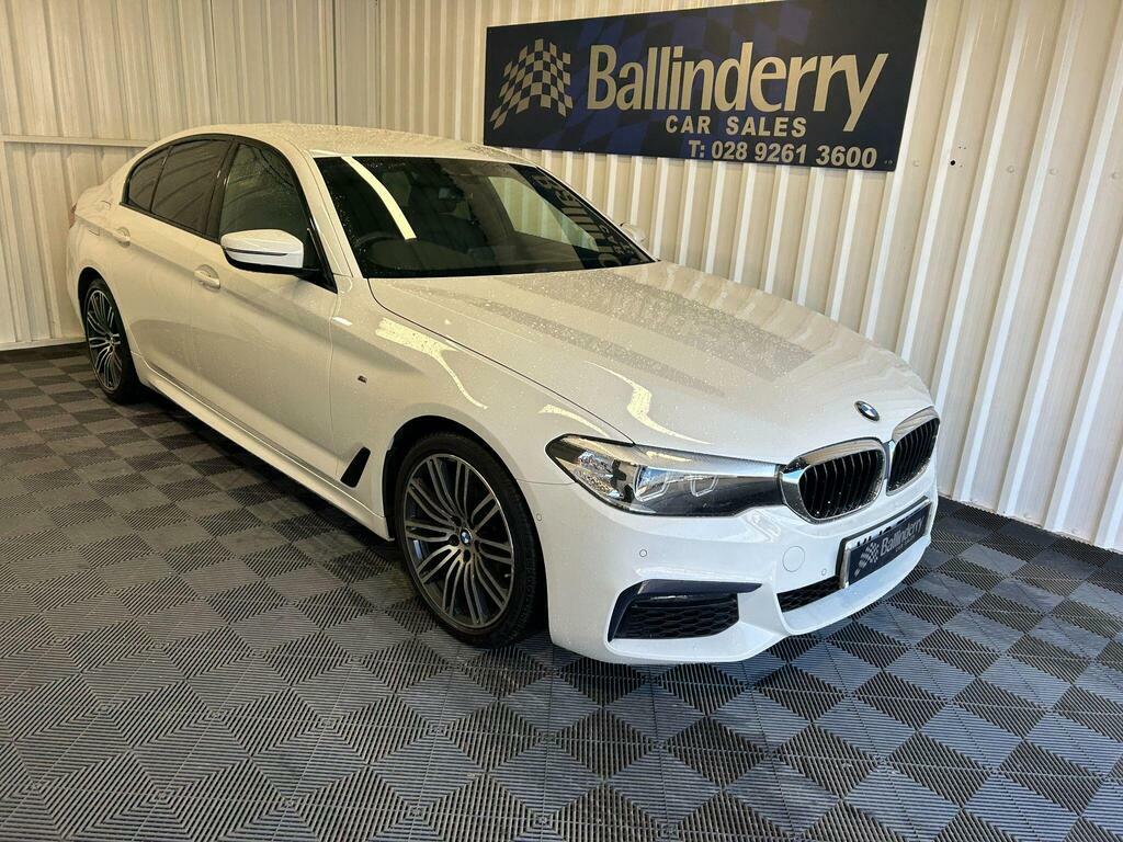 BMW 5 Series 2.0 520D M Sport Xdrive Euro 6 S S  White #2