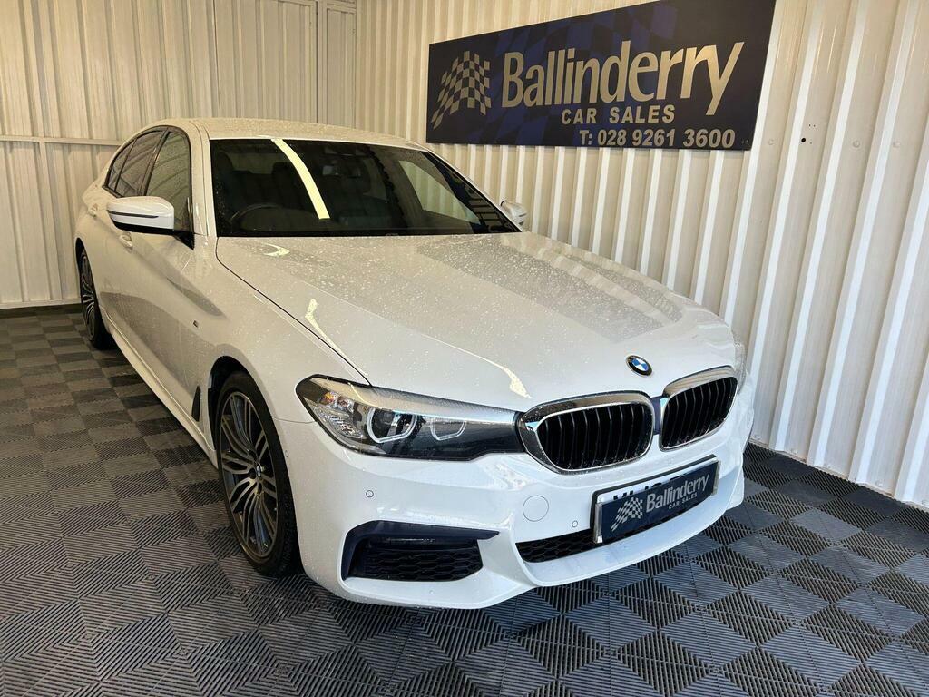 BMW 5 Series 2.0 520D M Sport Xdrive Euro 6 S S  White #5
