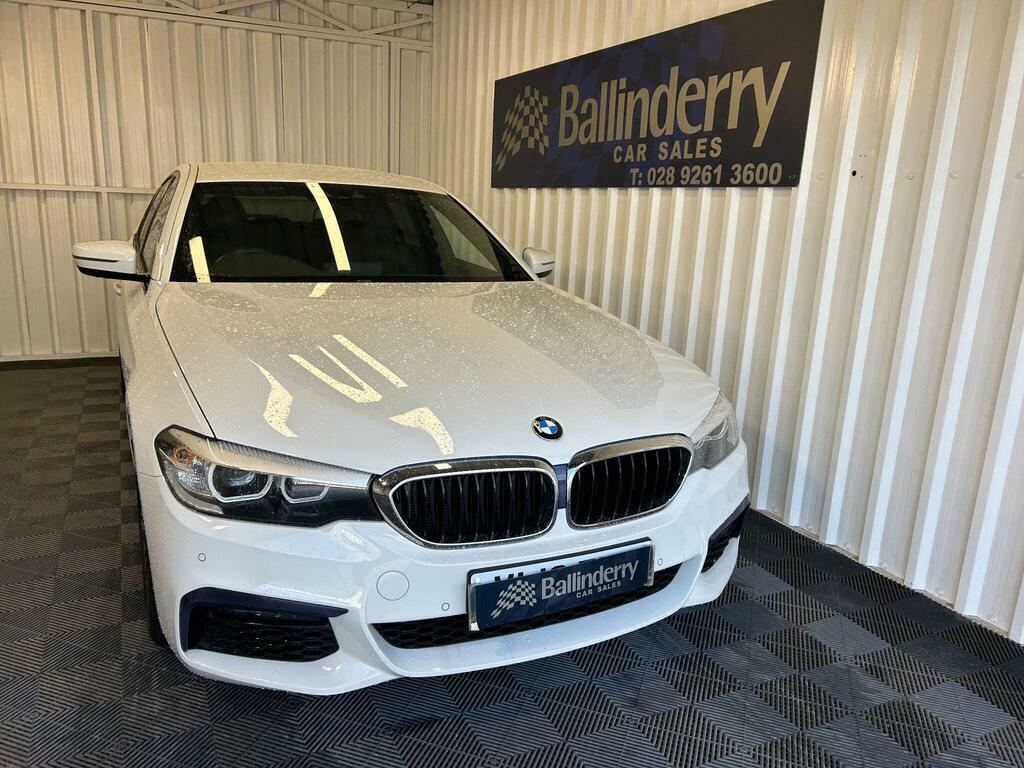 BMW 5 Series 2.0 520D M Sport Xdrive Euro 6 S S  White #6