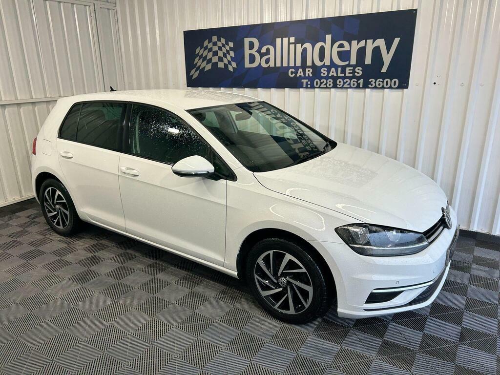 Volkswagen Golf 1.6 Tdi Match Euro 6 S S White #5