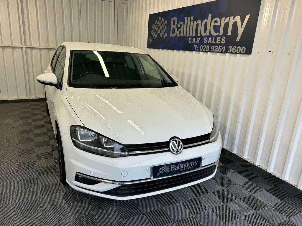 Volkswagen Golf 1.6 Tdi Match Euro 6 S S White #4