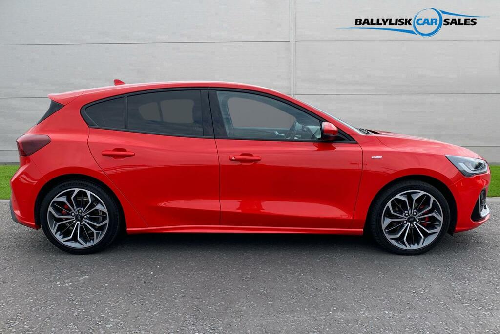 Ford Focus 1.0T 155Ps St-line Vignale In Race Red With 25K YGZ7478 Red #3