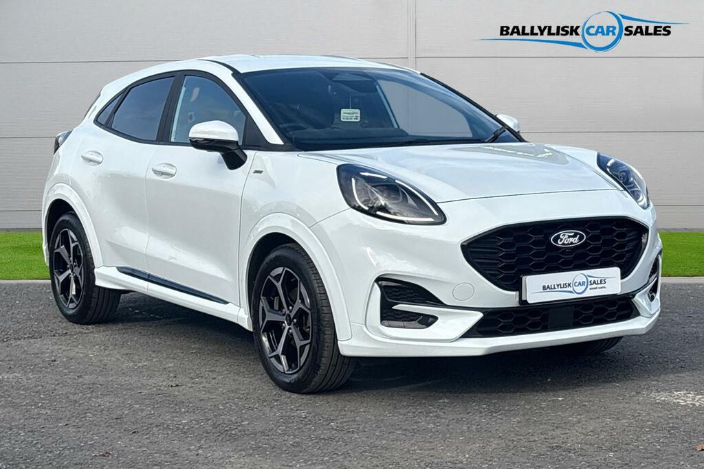 Ford Puma 1.0 Mhev St-line Hybrid 125Ps In Whi White