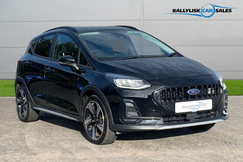 Ford Fiesta 1.0 Active Hatchback 100Ps In Bl Black