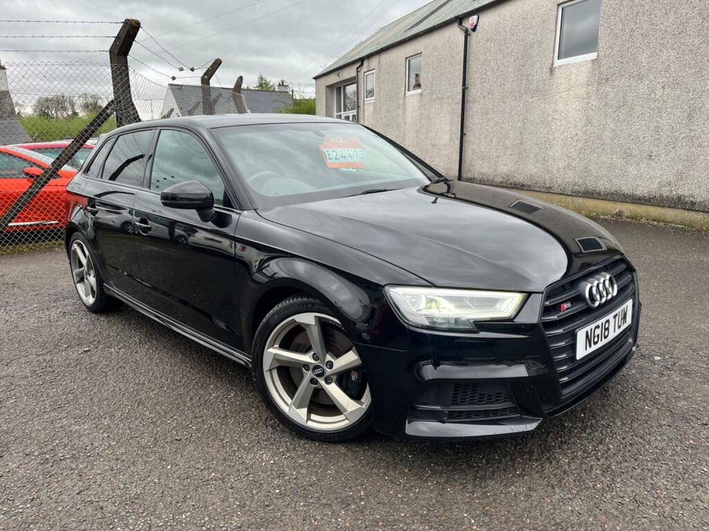 Audi S3 Hatchback 2.0 Tfsi Black Edition 2018 Black