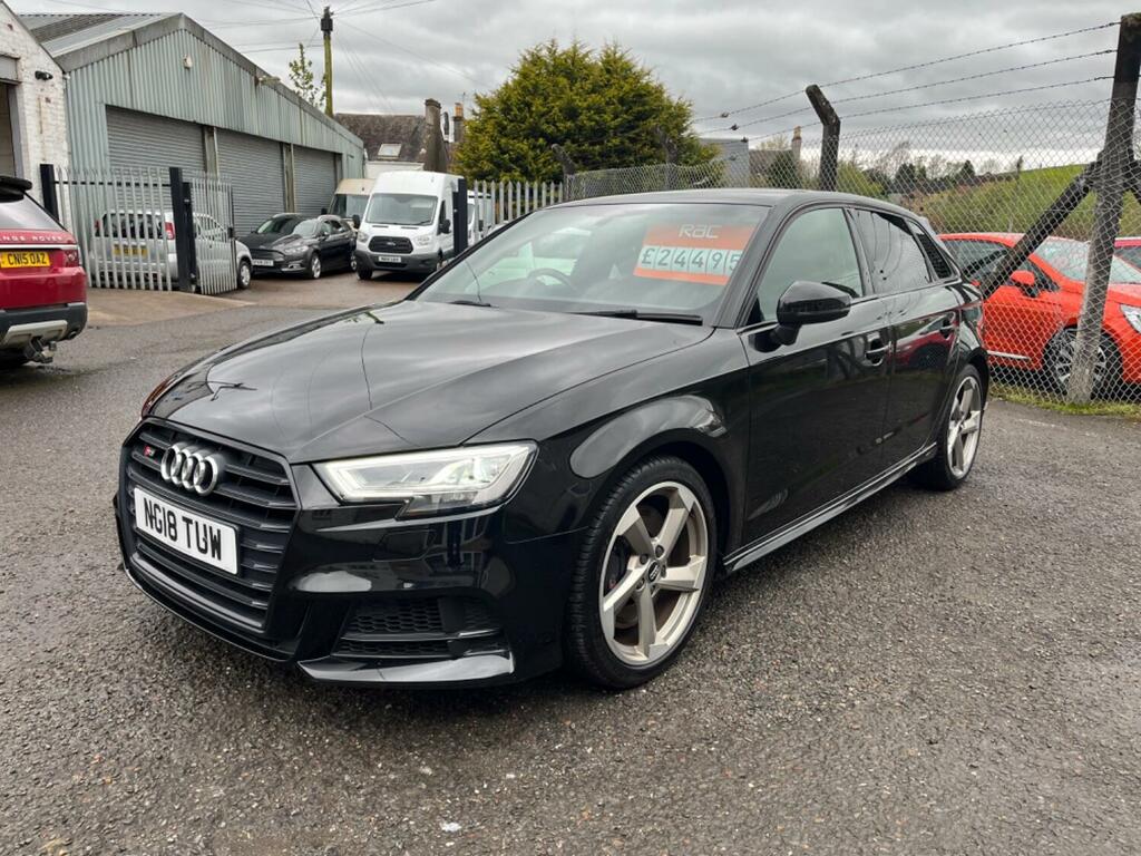 Audi S3 Hatchback 2.0 Tfsi Black Edition 2018 Black #5