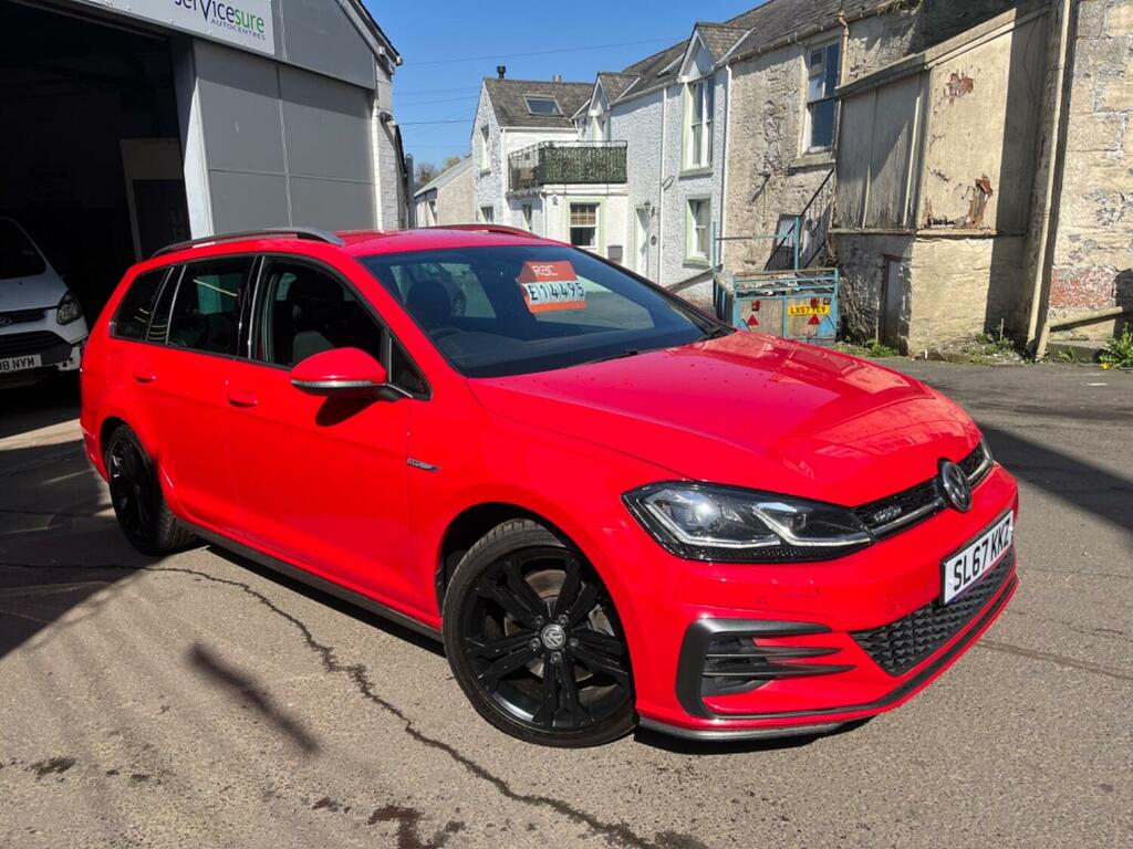 Volkswagen Golf Estate 2.0 Tdi Gtd 2017 Red