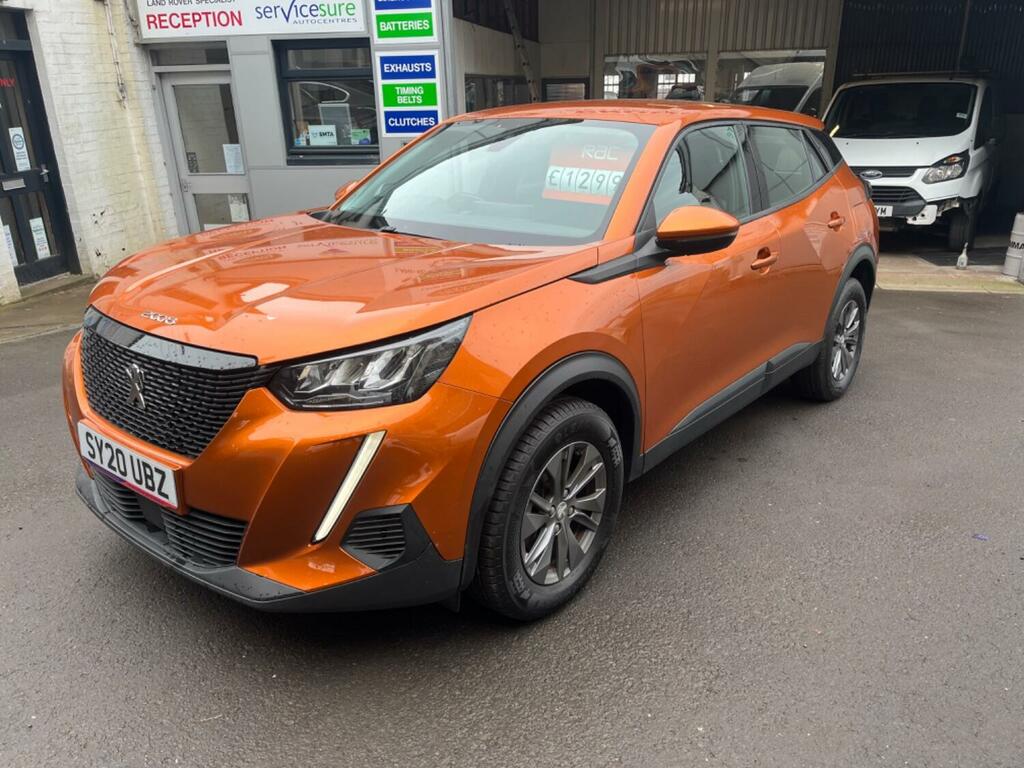 Peugeot 2008 Suv 1.2 Puretech Active 2020 SY20UBZ Orange #4