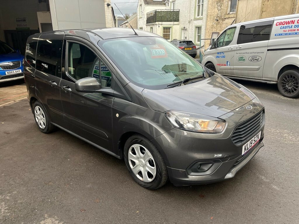 Ford Tourneo Custom Mpv 1.0 Ecoboost Zetec 2019 Grey #3