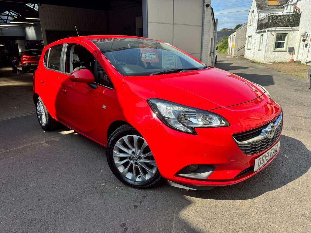 Vauxhall Corsa Hatchback 1.4 I Ecotec Se Nav 2019 Red