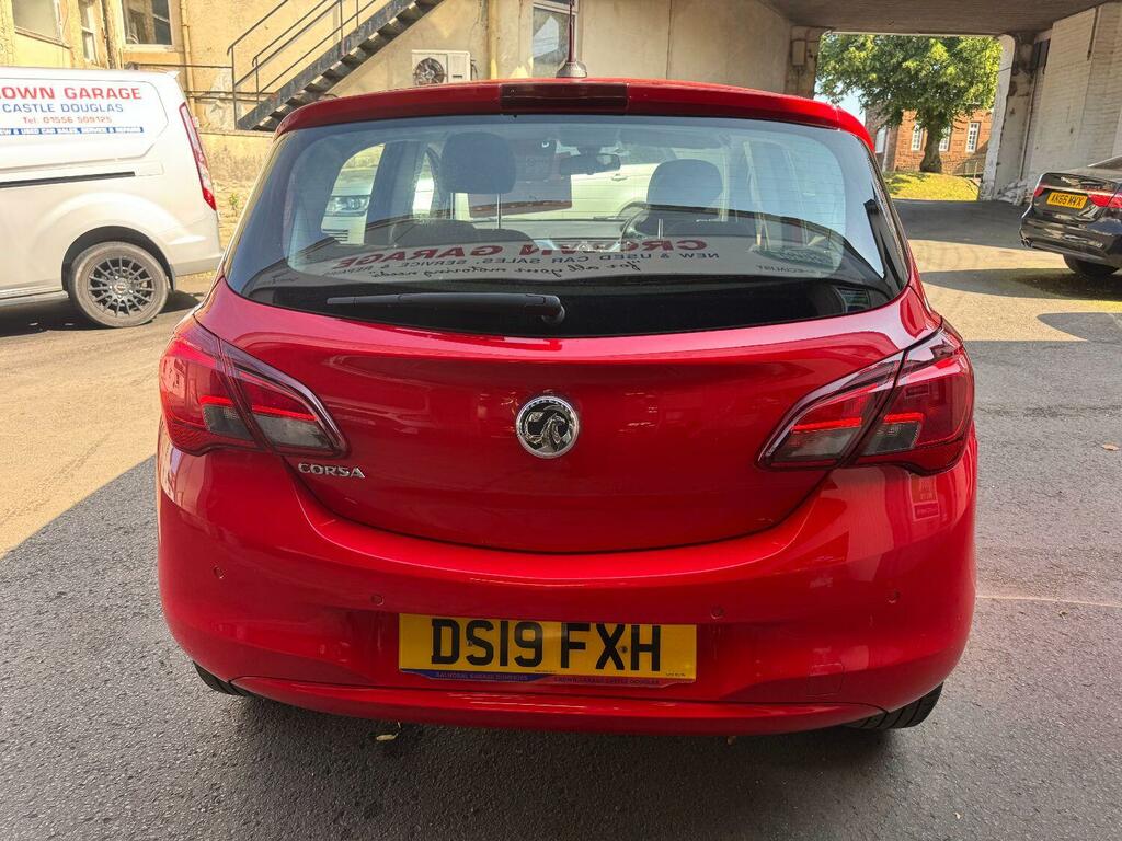 Vauxhall Corsa Hatchback 1.4 I Ecotec Se Nav 2019 DS19FXH Red #5