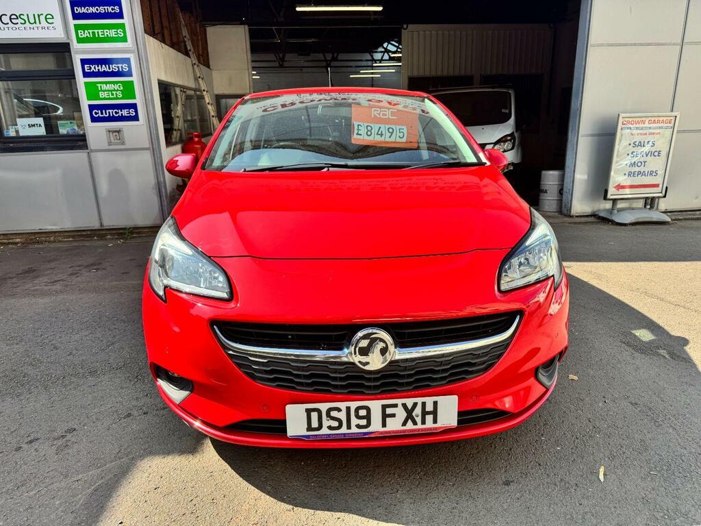 Vauxhall Corsa Hatchback 1.4 I Ecotec Se Nav 2019 DS19FXH Red #3