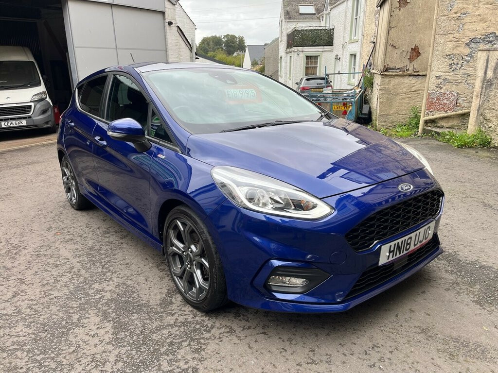 Ford Fiesta Hatchback 1.0 T Ecoboost St-line 2018 Blue
