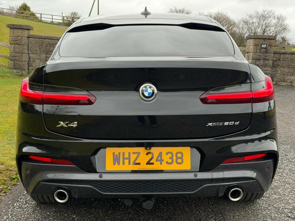 BMW X4 2.0 20D M Sport Xdrive Euro 6 Ss WHZ2438 Black #6