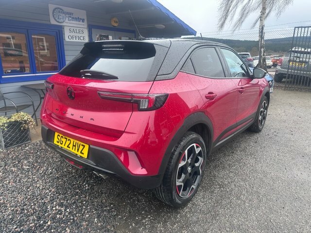 Vauxhall Mokka 2022 1.2 Turbo Gs Line Suv Euro SG72HVZ Red #3