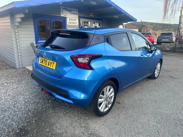 Nissan Micra 2020 1.0 Ig-t Acenta Hatchback E Blue #3