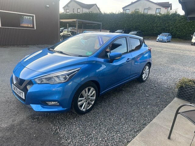Nissan Micra 2020 1.0 Ig-t Acenta Hatchback E Blue #6