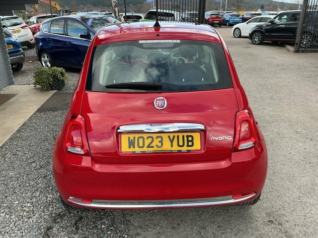 Fiat 500 2023 1.0 Mhev Hatchback Euro 6 WO23YUB Red #6