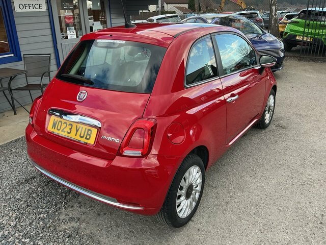 Fiat 500 2023 1.0 Mhev Hatchback Euro 6 WO23YUB Red #5