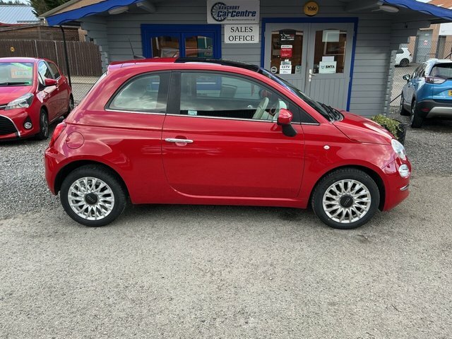 Fiat 500 2023 1.0 Mhev Hatchback Euro 6 WO23YUB Red #3